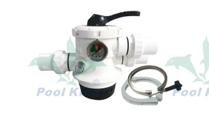 1.5inch Clamp Type Topmount 6-way Valve Plastic Filters