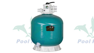Plast s bubbin rány topmount písečný filtr