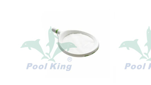 Skimmer foglia di piscina deluxe in colore verde