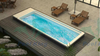 Comfortable Type Endless Swimming Pool with 11 Tons Water Capacity