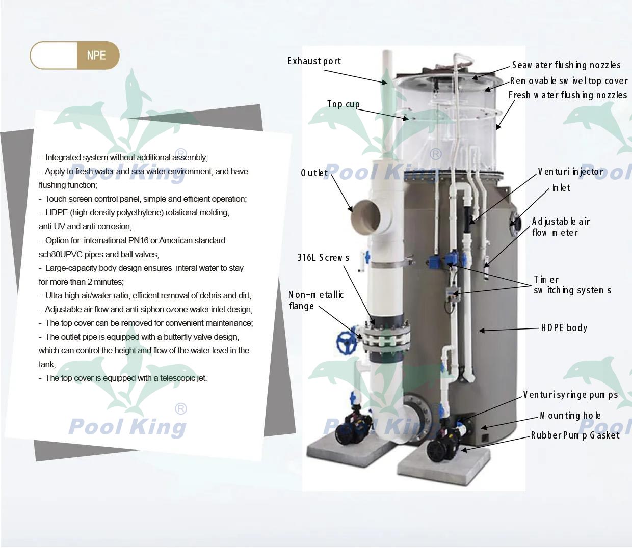 Aquarium Protein Skimmer Aquarium Protein Skimmer