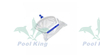 Large Deep Pocket Leaf Rake with Scoop And Pole