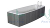 Simplicity Type Endless Swimming Pool with Stainless Steel Ladder