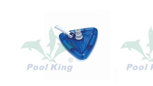 Deluxe Triangular Transparent Cast Iron Weighted Vac Head