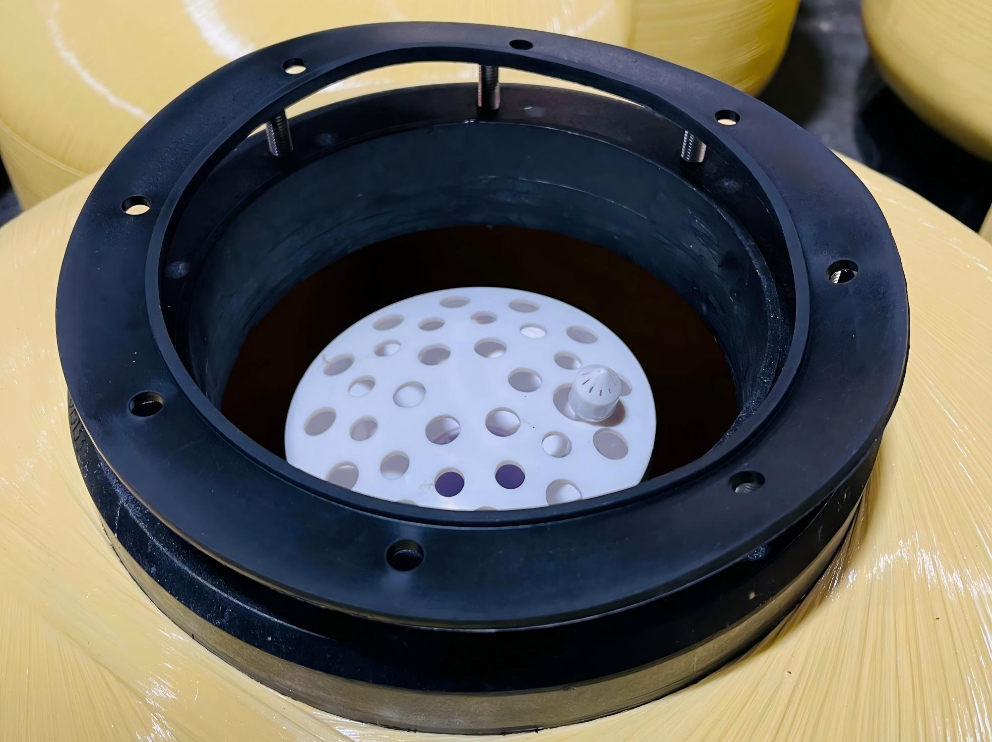 Filter sealing ring details